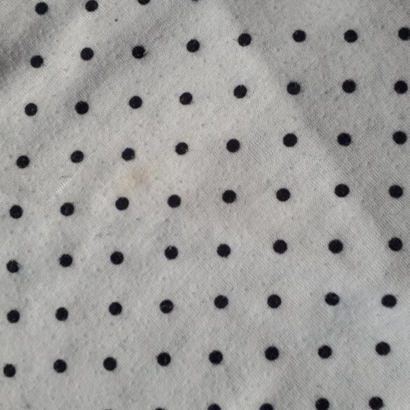 5 for 25 - White Polka Dot Shirt - Picture 2 of 2
